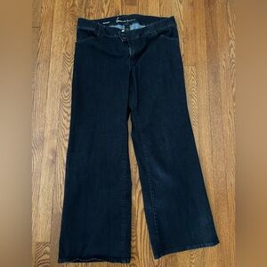 Lane Bryant Dark Blue Flare Jeans
